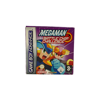 Mega Man Battle Chip Challenge Spiel für Game Boy Advance in Originalverpackung - Vorderseite