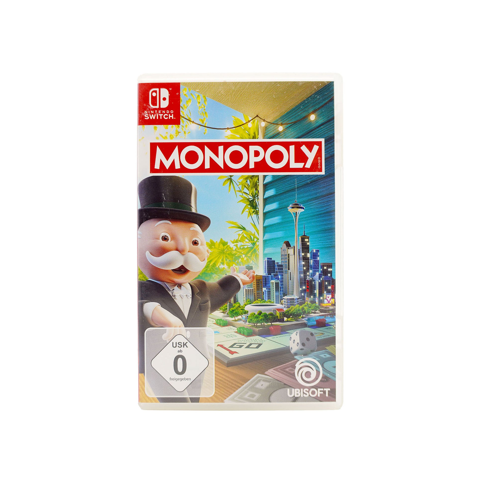 Monopoly für Nintendo Switch in Originalverpackung - Vorderseite