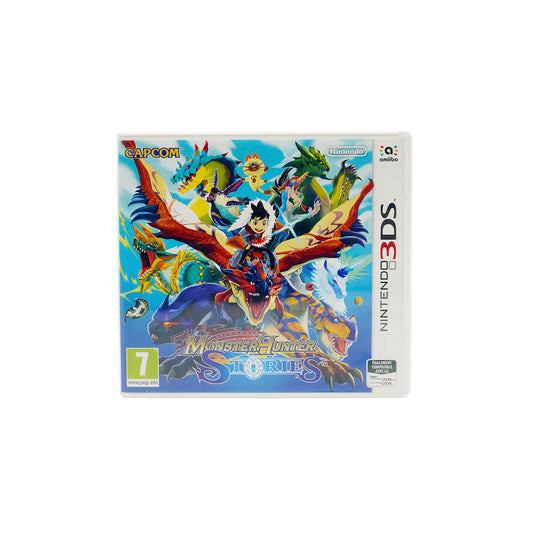 Monster Hunter Stories für Nintendo 3DS in Originalverpackung – Vorderseite