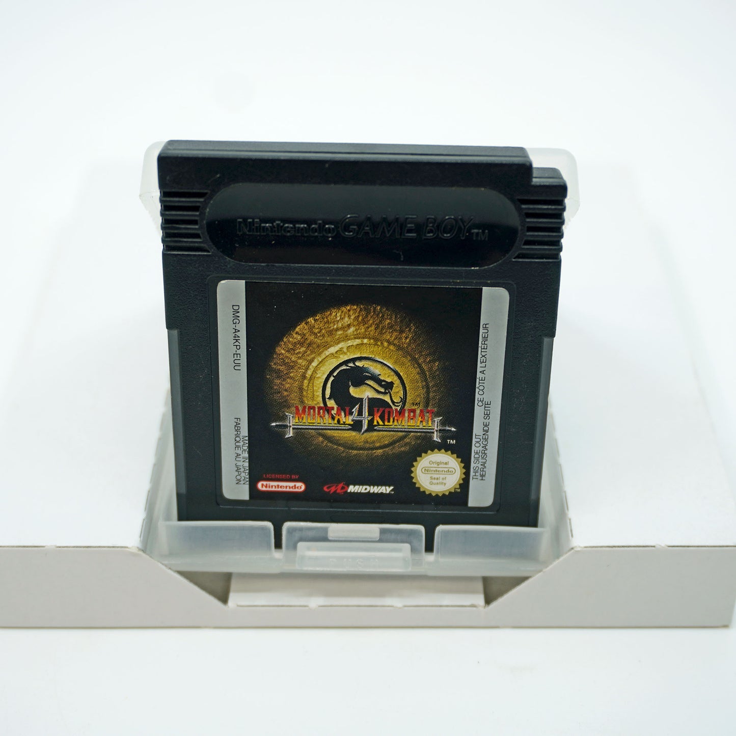 Mortal Kombat 4 Game Boy Color Cartridge - Vorderseite
