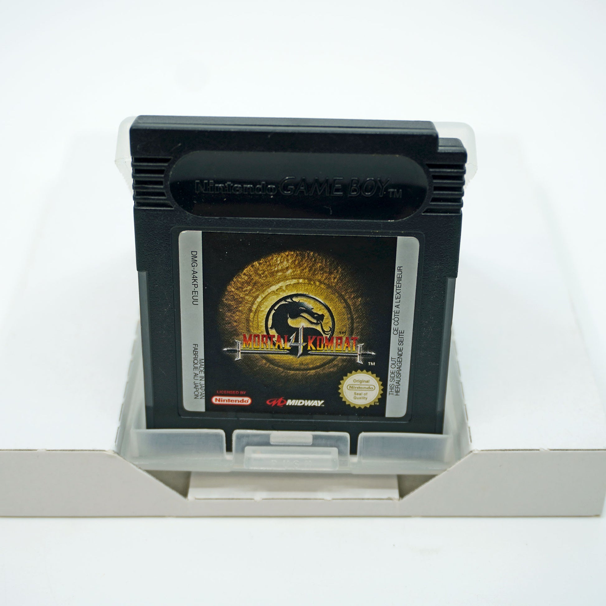 Mortal Kombat 4 Game Boy Color Cartridge - Vorderseite