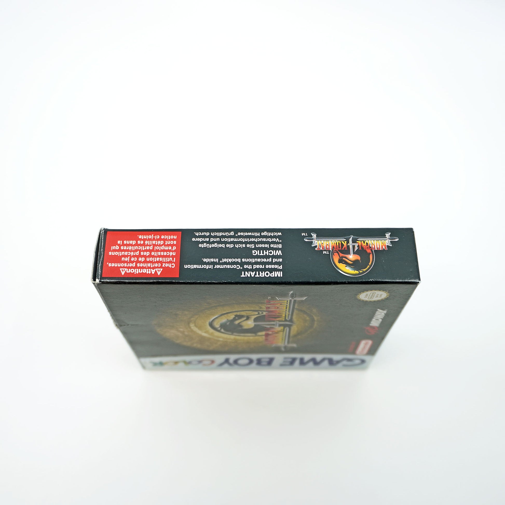 Originalverpackung - Seitenansicht rechts