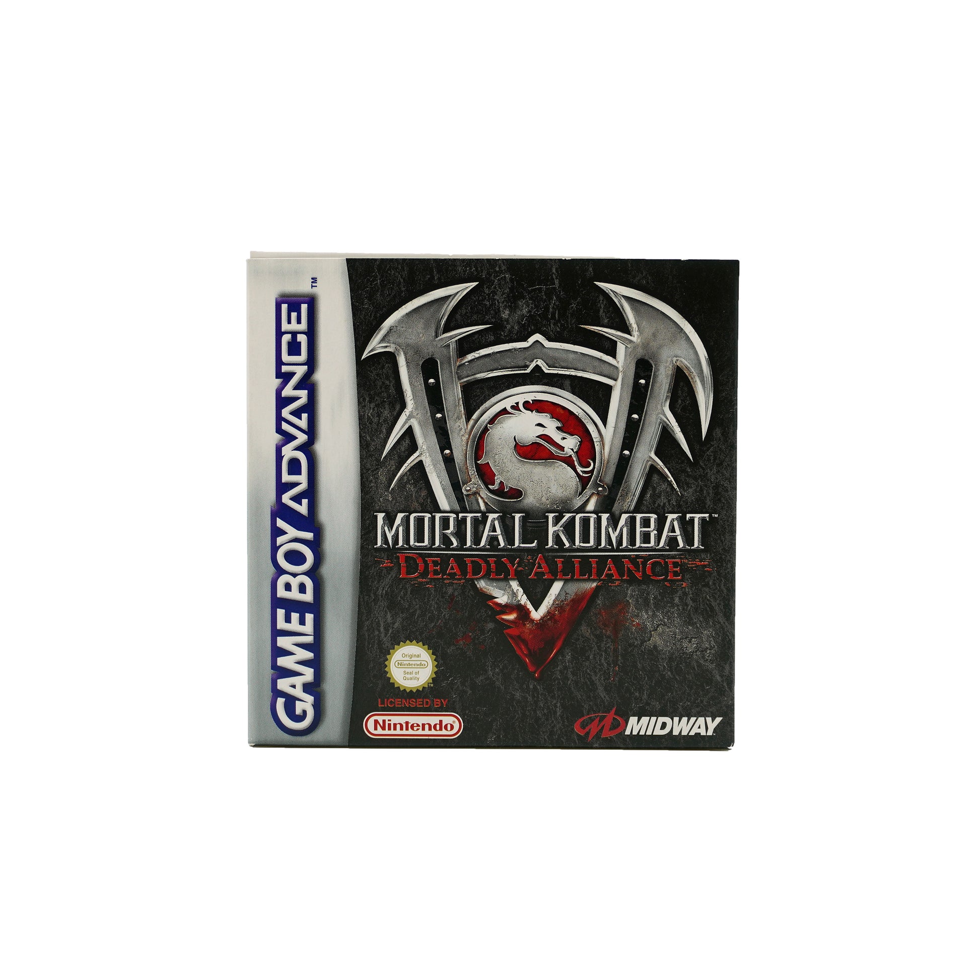 Mortal Kombat: Deadly Alliance Spiel für Game Boy Advance in Originalverpackung - Vorderseite