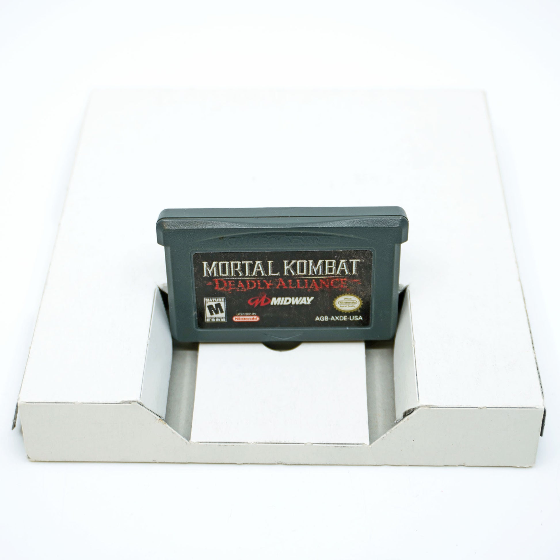 Mortal Kombat: Deadly Alliance Game Boy Advance Cartridge - Vorderseite