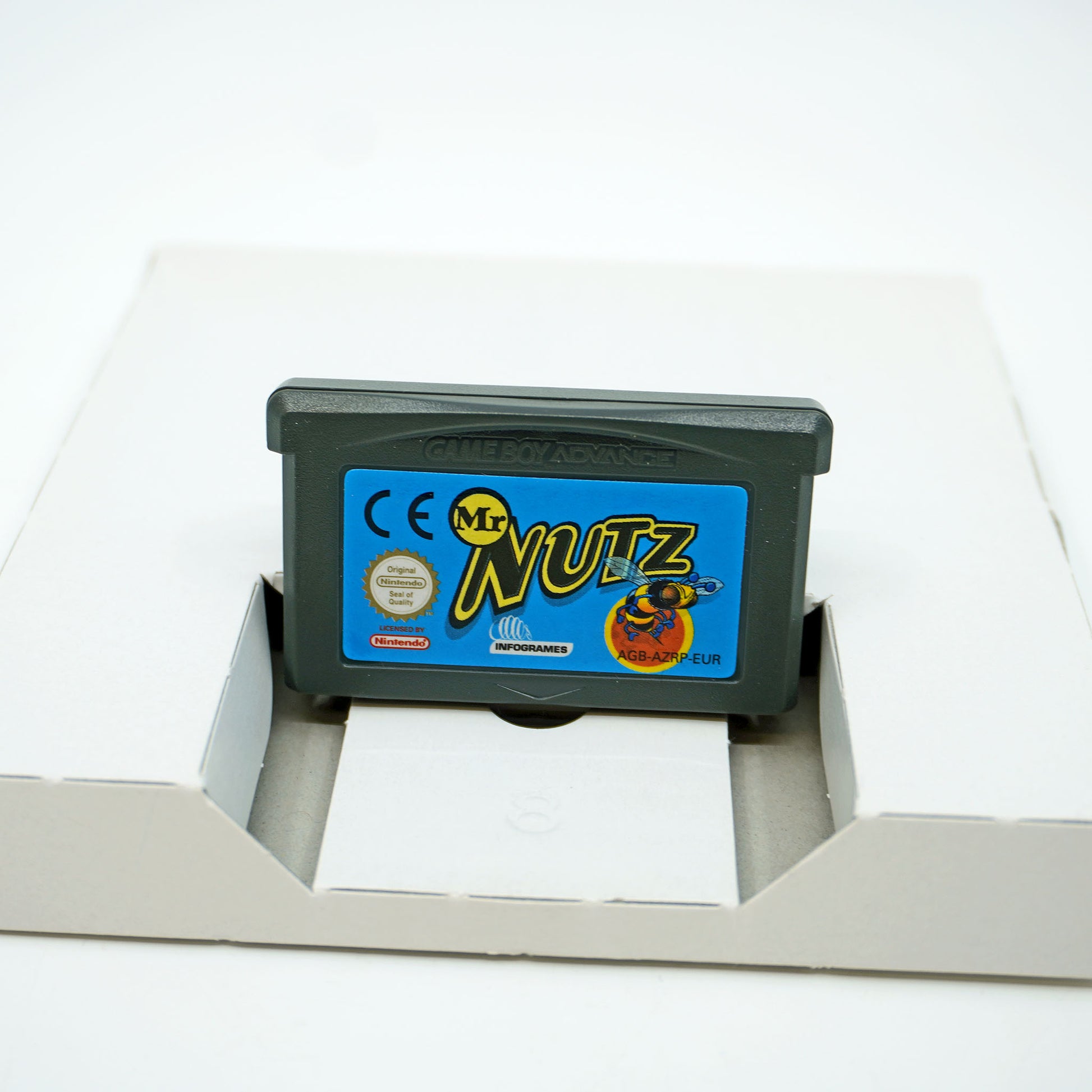 Mr. Nutz Game Boy Advance Cartridge - Vorderseite