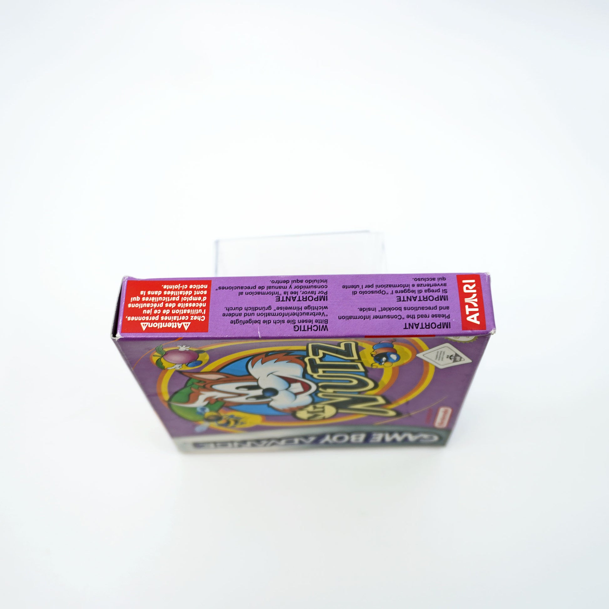 Originalverpackung - Seitenansicht rechts