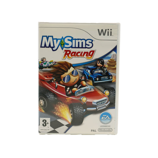 My Sims Racing Spiel für Wii - Vorderseite
