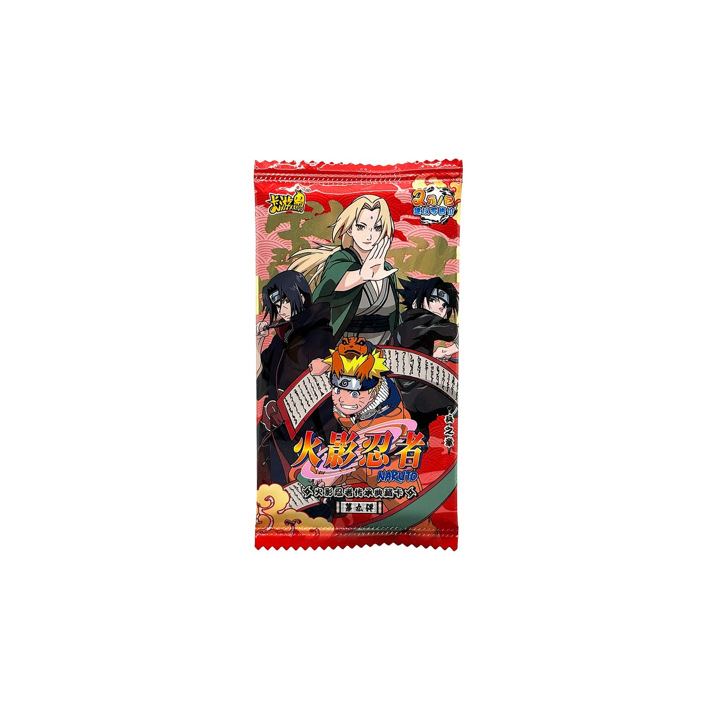Naruto Kayou Inheritent Collection T2W9 Booster für Naruto Sammelkartenspiel - Vorderseite