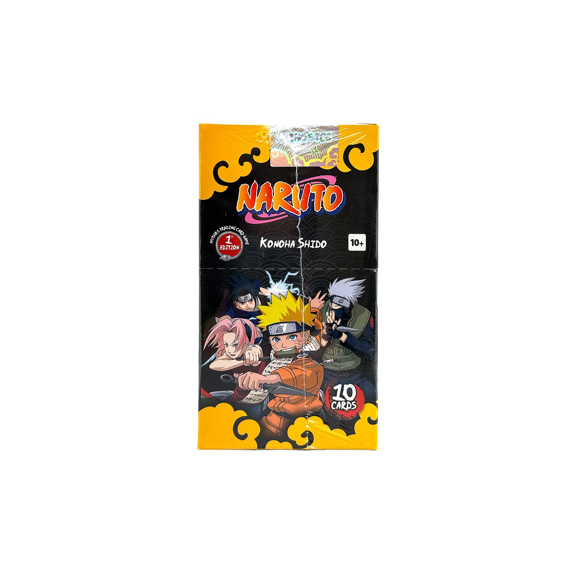 Naruto Mythos Konoha Shido 1st Edition Display für Naruto Sammelkartenspiel in Originalverpackung - Vorderseite