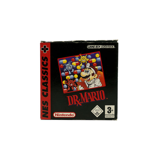 NES Classics: Dr. Mario Spiel für Game Boy Advance in Originalverpackung - Vorderseite