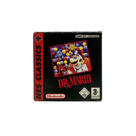 NES Classics: Dr. Mario Spiel für Game Boy Advance in Originalverpackung - Vorderseite