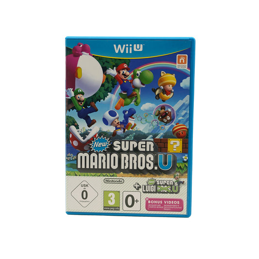 New Super Mario Bros. U + New Super Luigi U Spiel für Wii U - Vorderseite