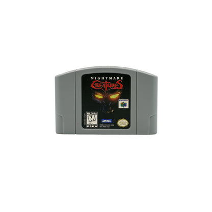 Nightmare Creatures Spiel für Nintendo 64 - Vorderseite