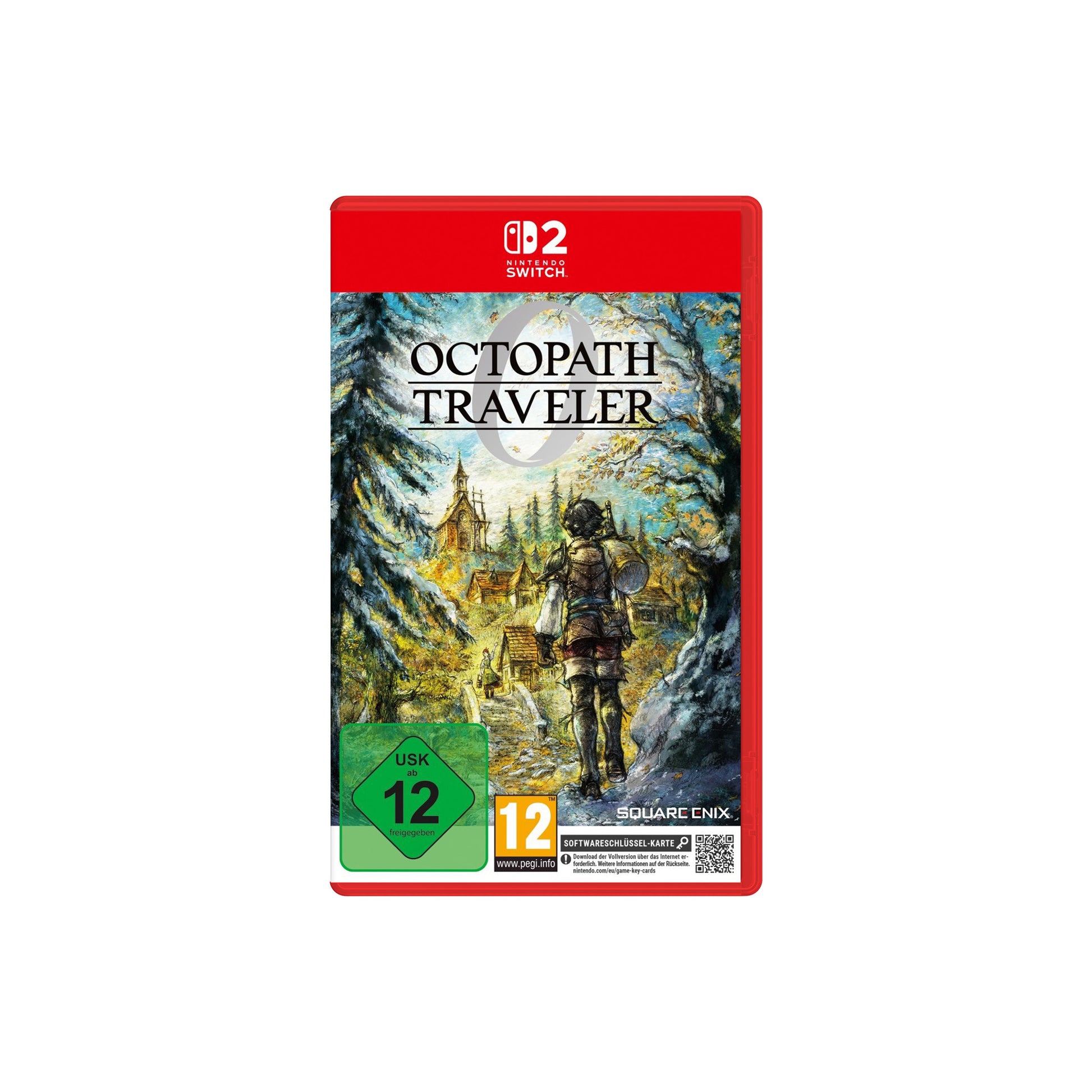 Octopath Traveler 0 Spiel für Switch 2 - Produktfoto Vorderseite