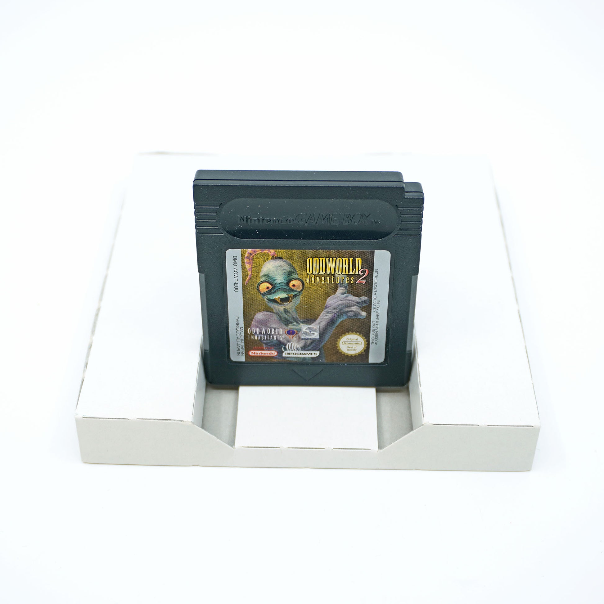 Oddworld Adventures 2 Game Boy Color Cartridge - Vorderseite