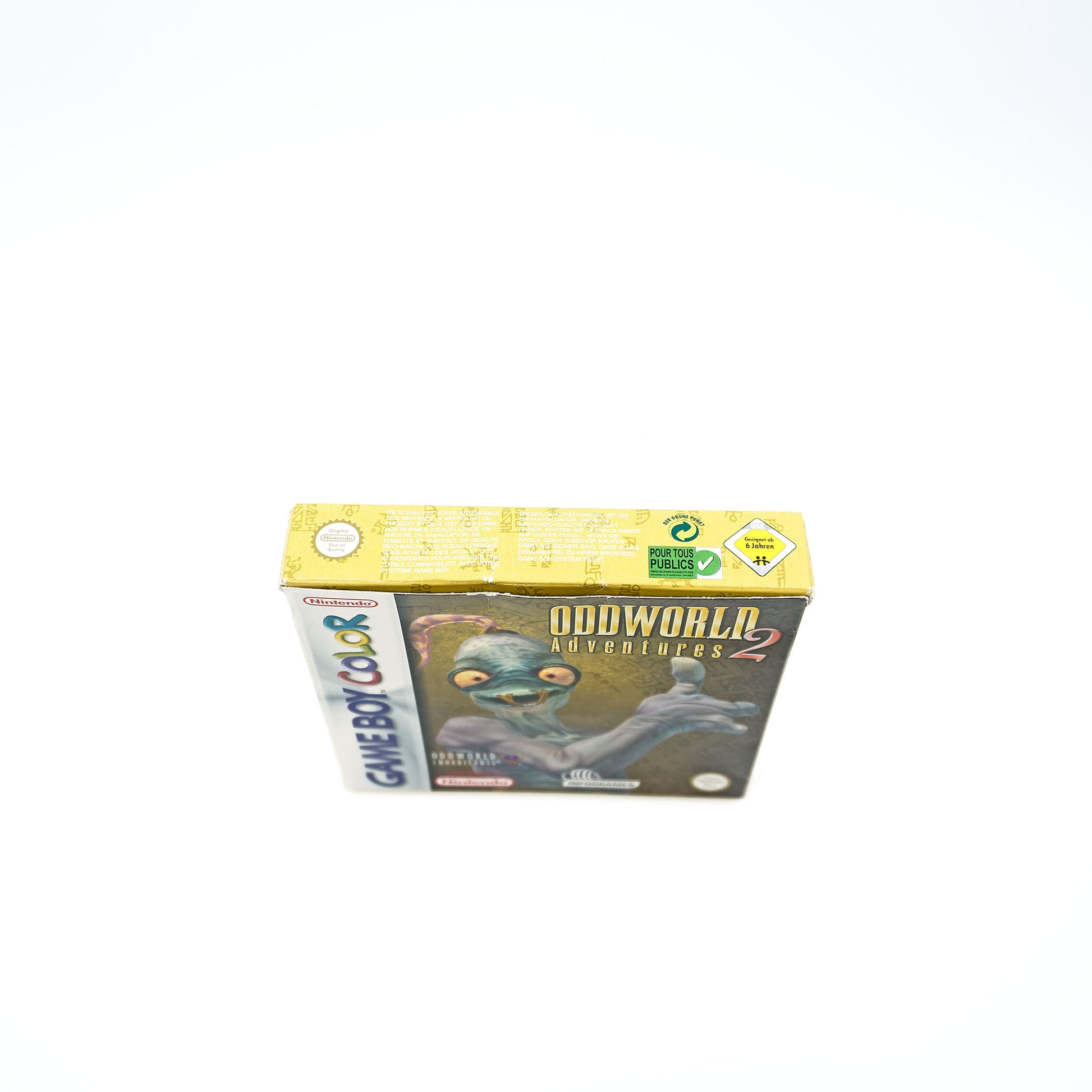 Originalverpackung - Oberseite
