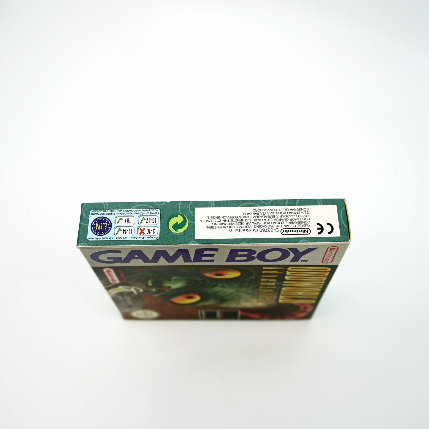 Originalverpackung - Seitenansicht links