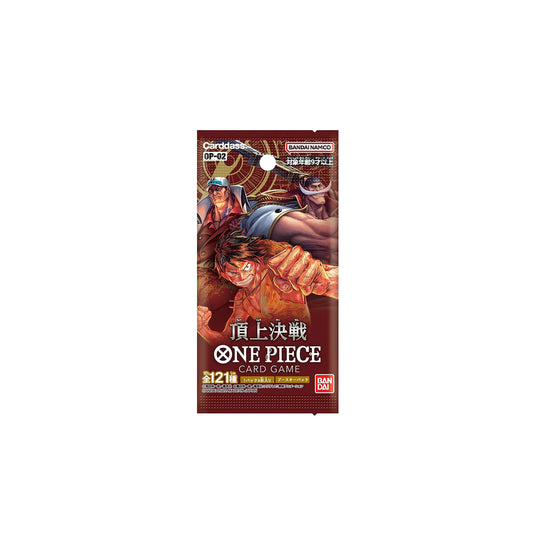 Paramount War OP-02 Booster für One Piece Card Game - Vorderseite