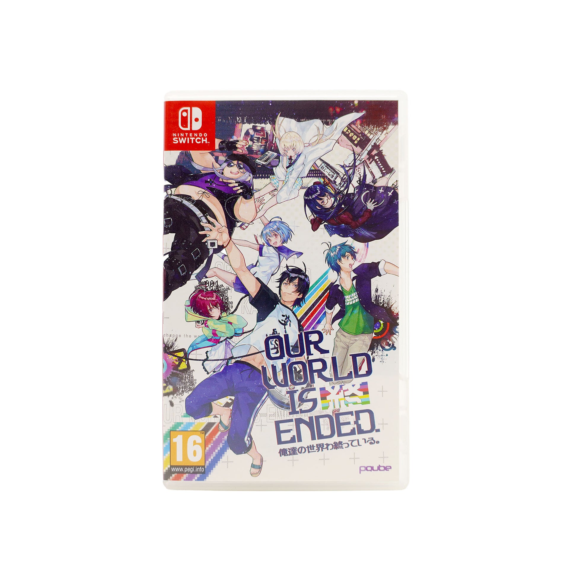 Our World is Ended für Nintendo Switch in Originalverpackung - Vorderseite
