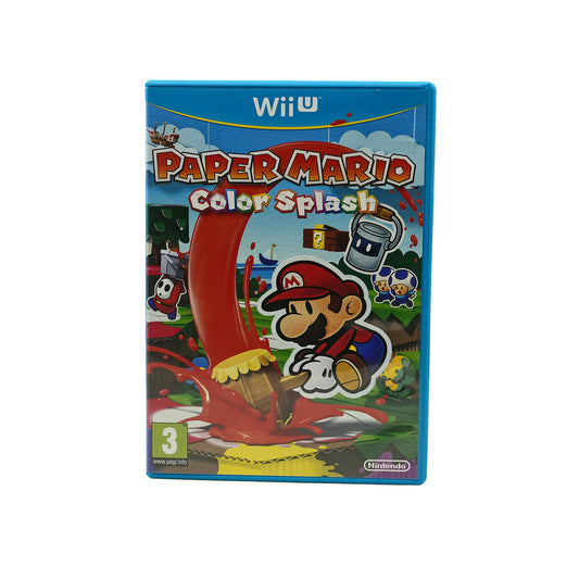 Paper Mario: Color Splash Spiel für Wii U - Vorderseite