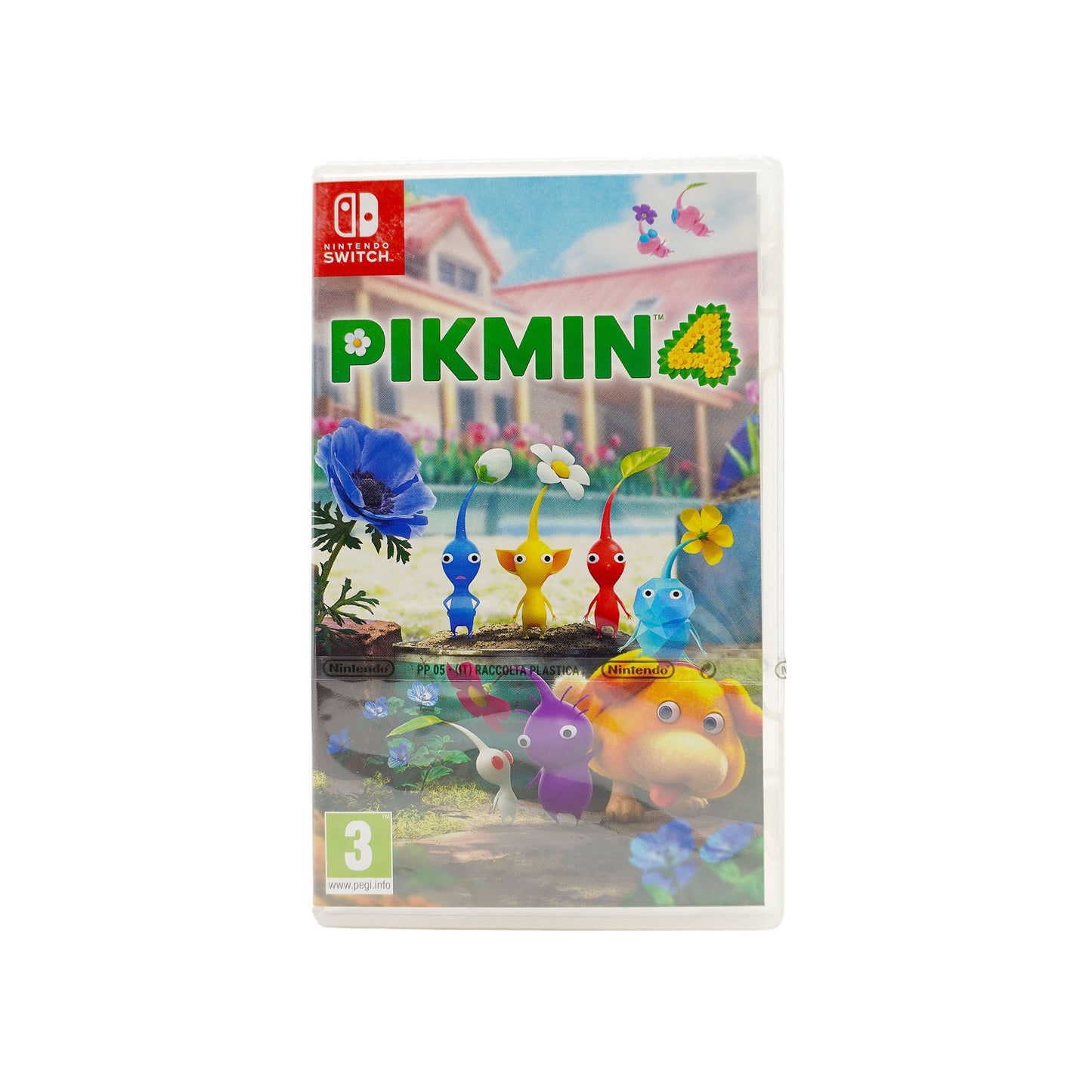 Pikmin 4 für Nintendo Switch sealed (ungeöffnet) in Originalverpackung - Vorderseite