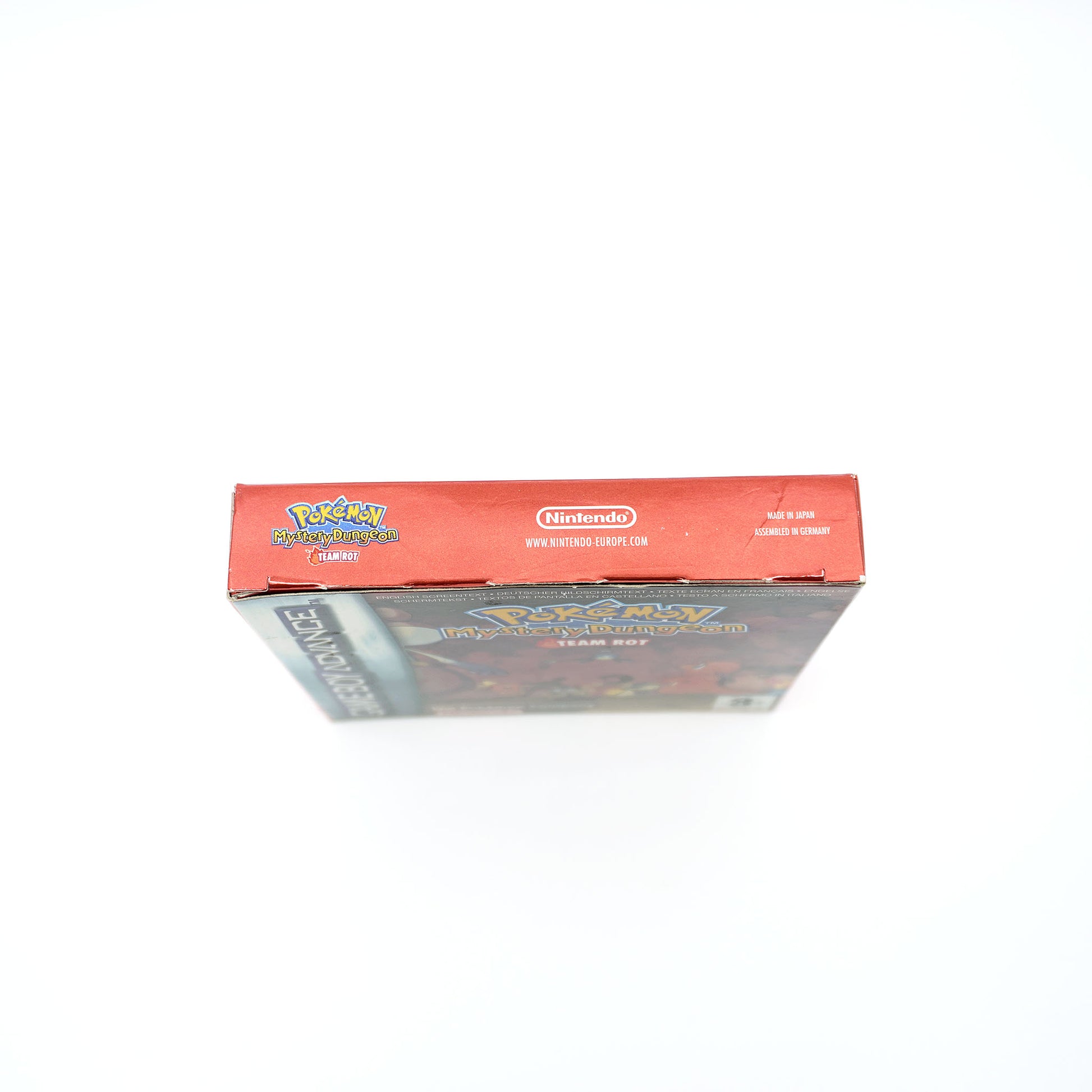 Originalverpackung - Oberseite