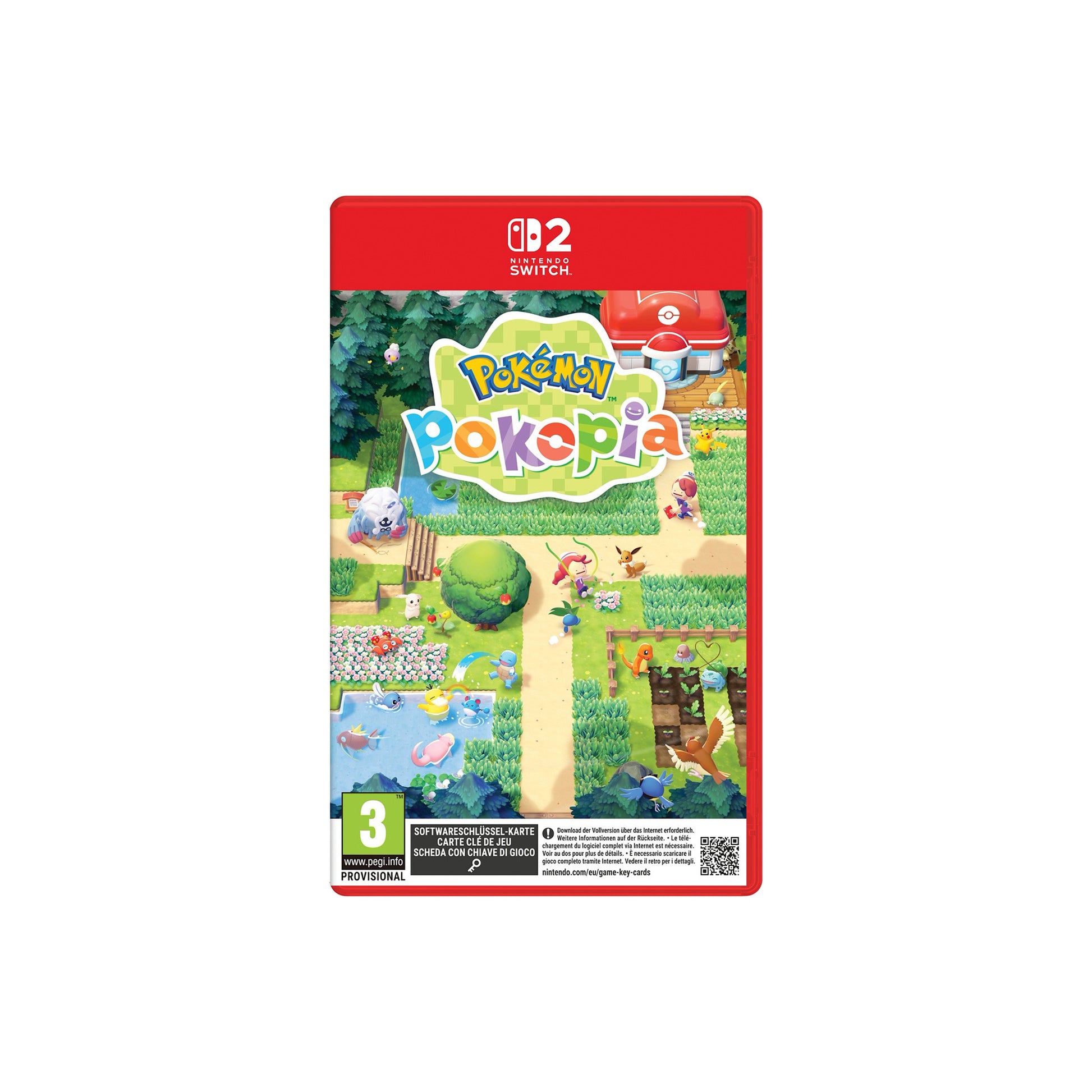 Pokémon Pokopia für Nintendo Switch 2 in Originalverpackung - Vorderseite