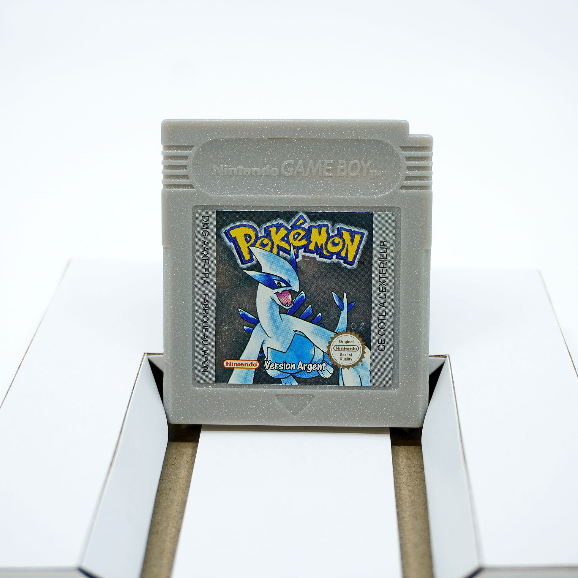 Pokémon Silber Game Boy Color Cartridge - Vorderseite