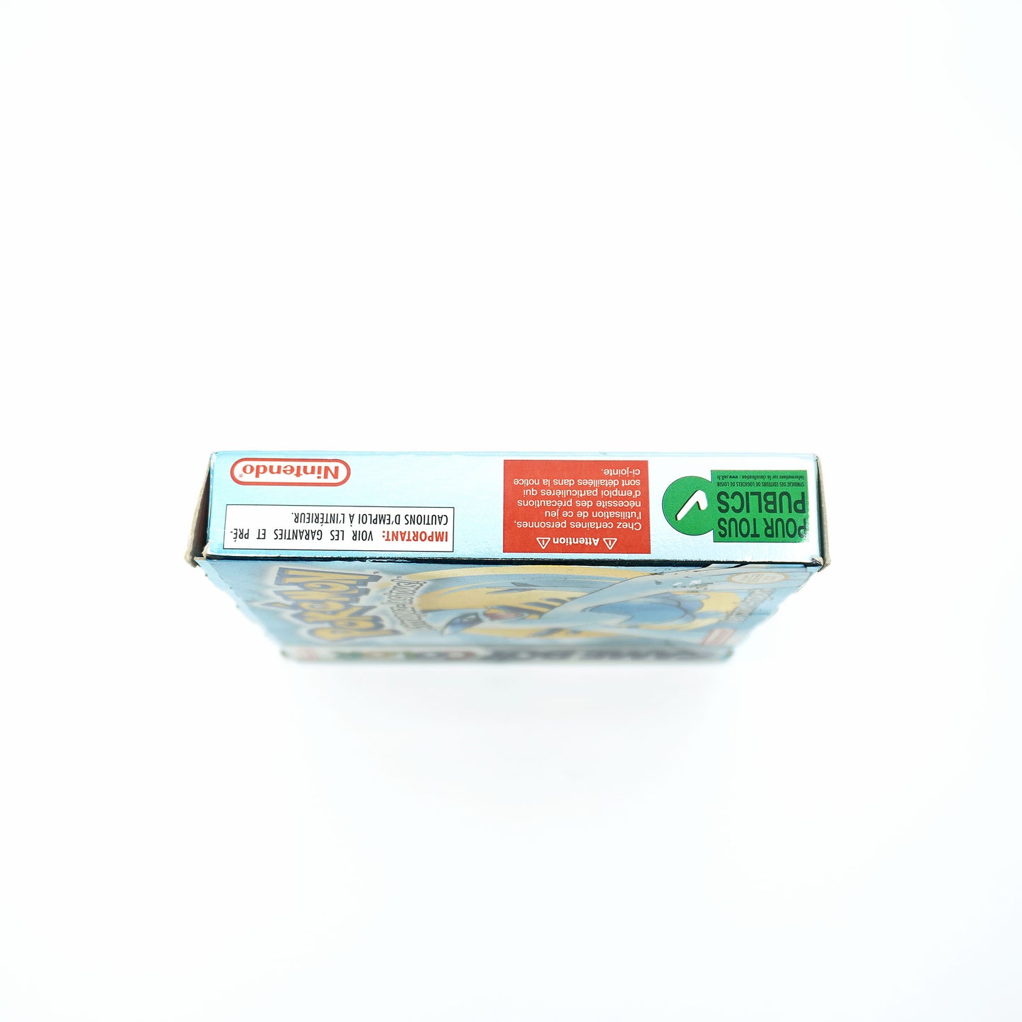 Originalverpackung - Seitenansicht rechts