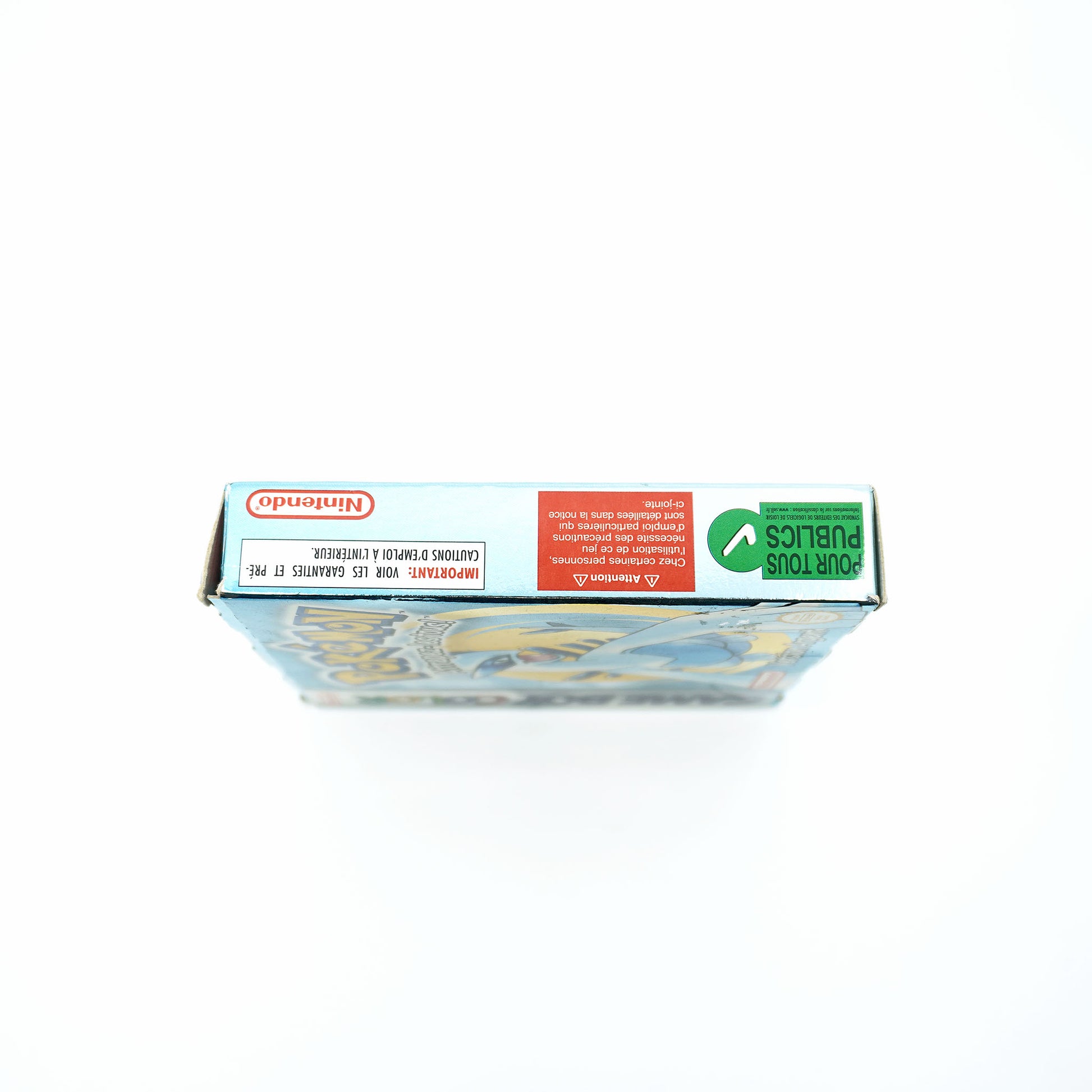 Originalverpackung - Seitenansicht rechts