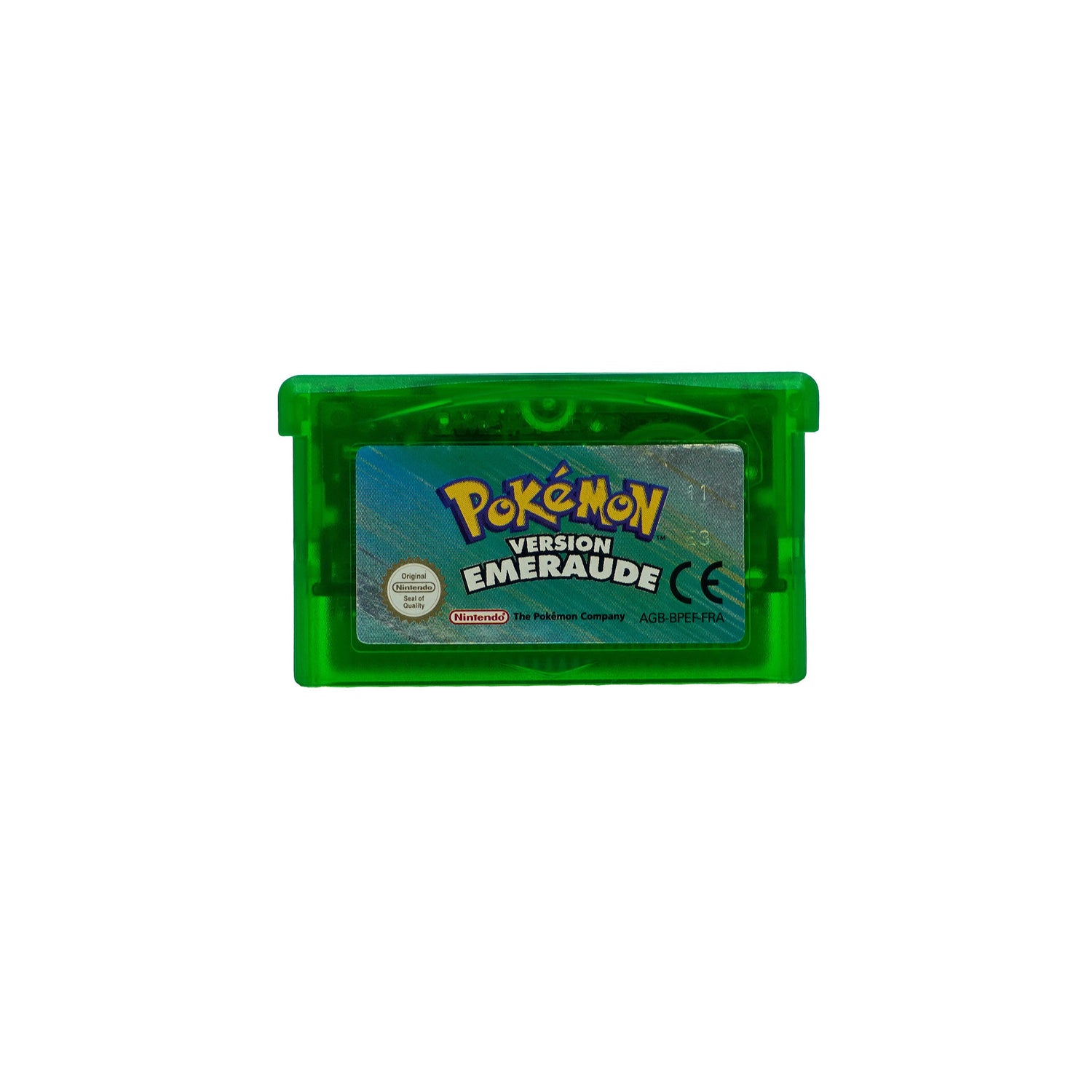 Pokémon Smaragd Spiel für Game Boy Advance auf Französisch - Vorderseite