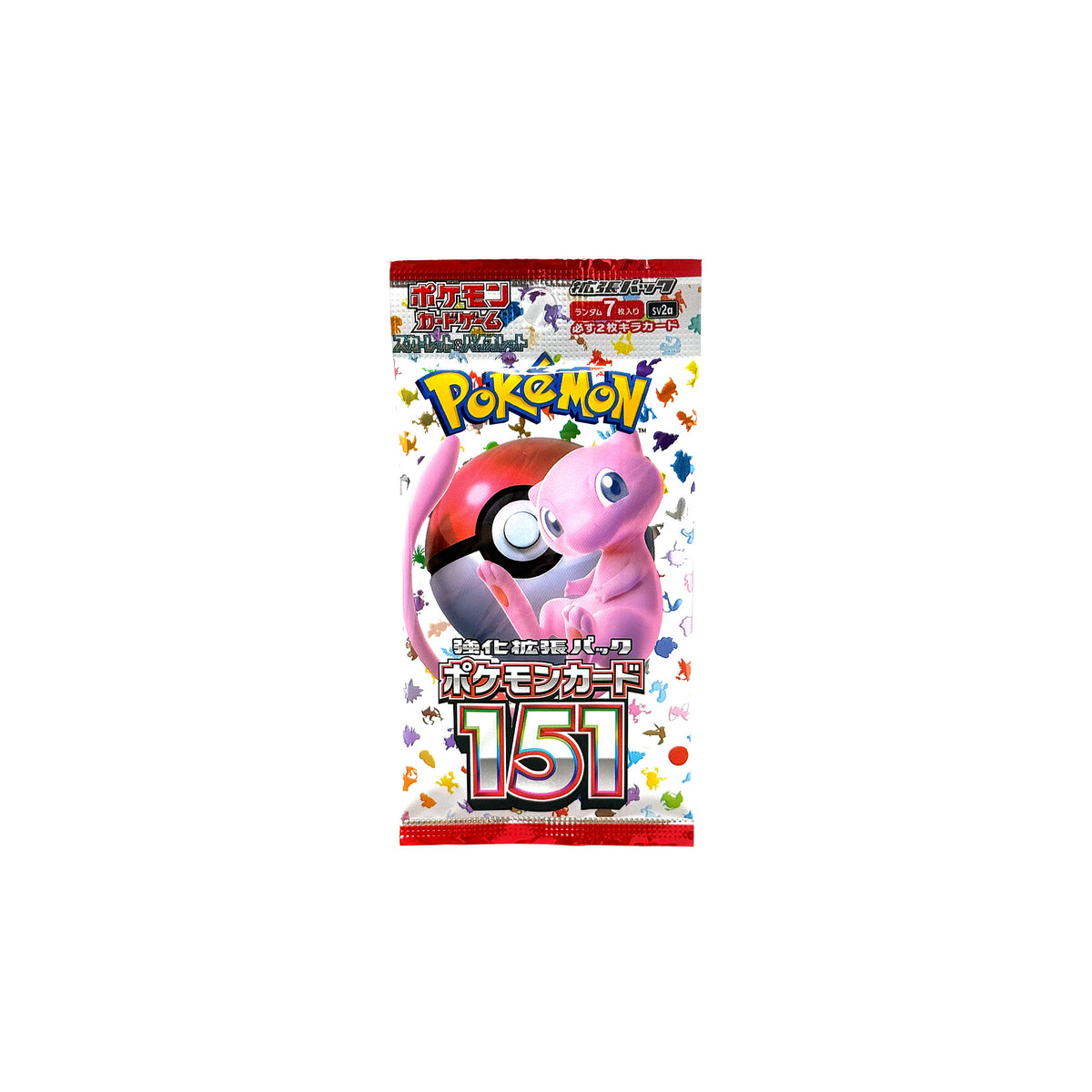 Pokémon 151 SV2a Booster für Pokémon Sammelkartenspiel - Vorderseite