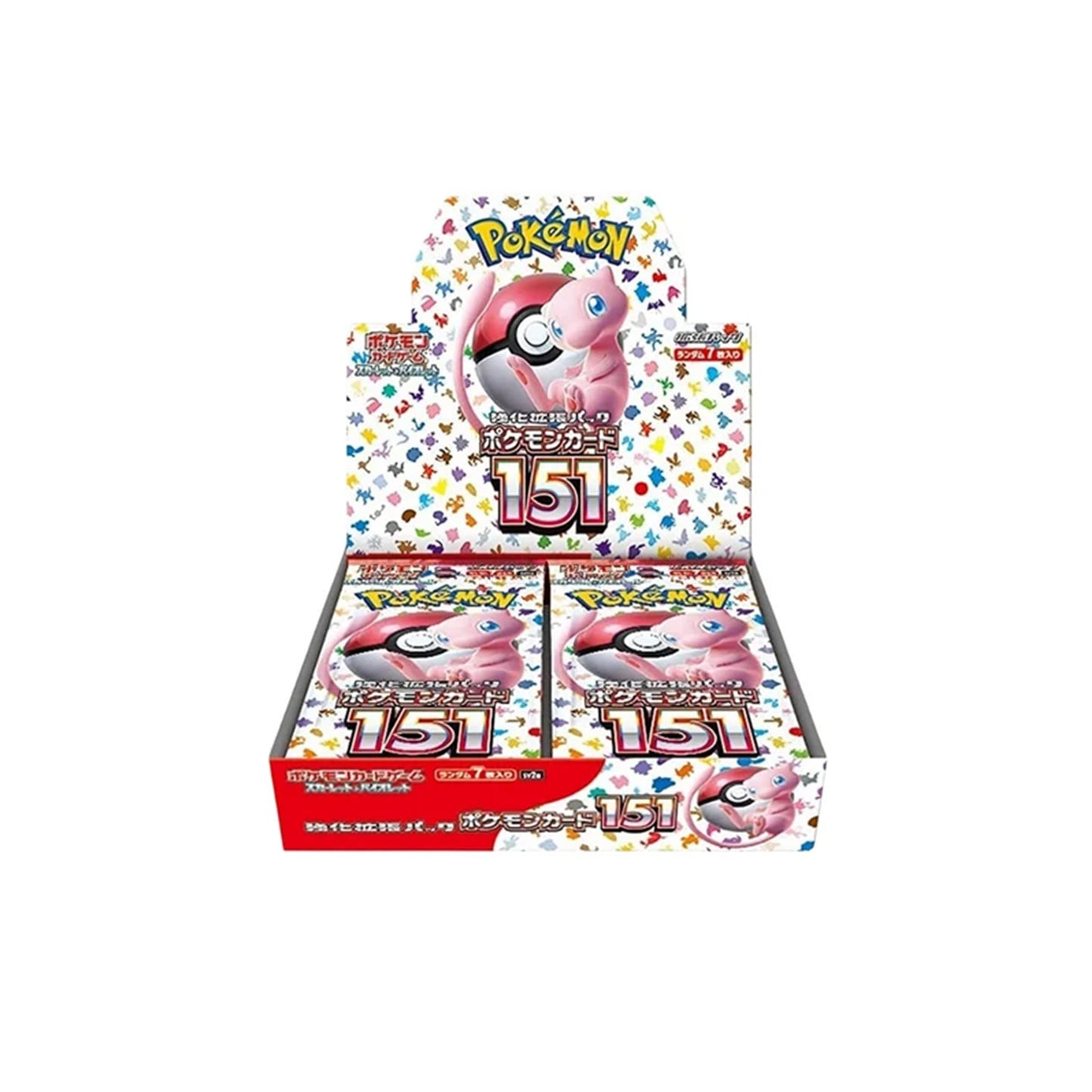 Pokémon Card Game 151 Display in Originalverpackung - Vorderseite