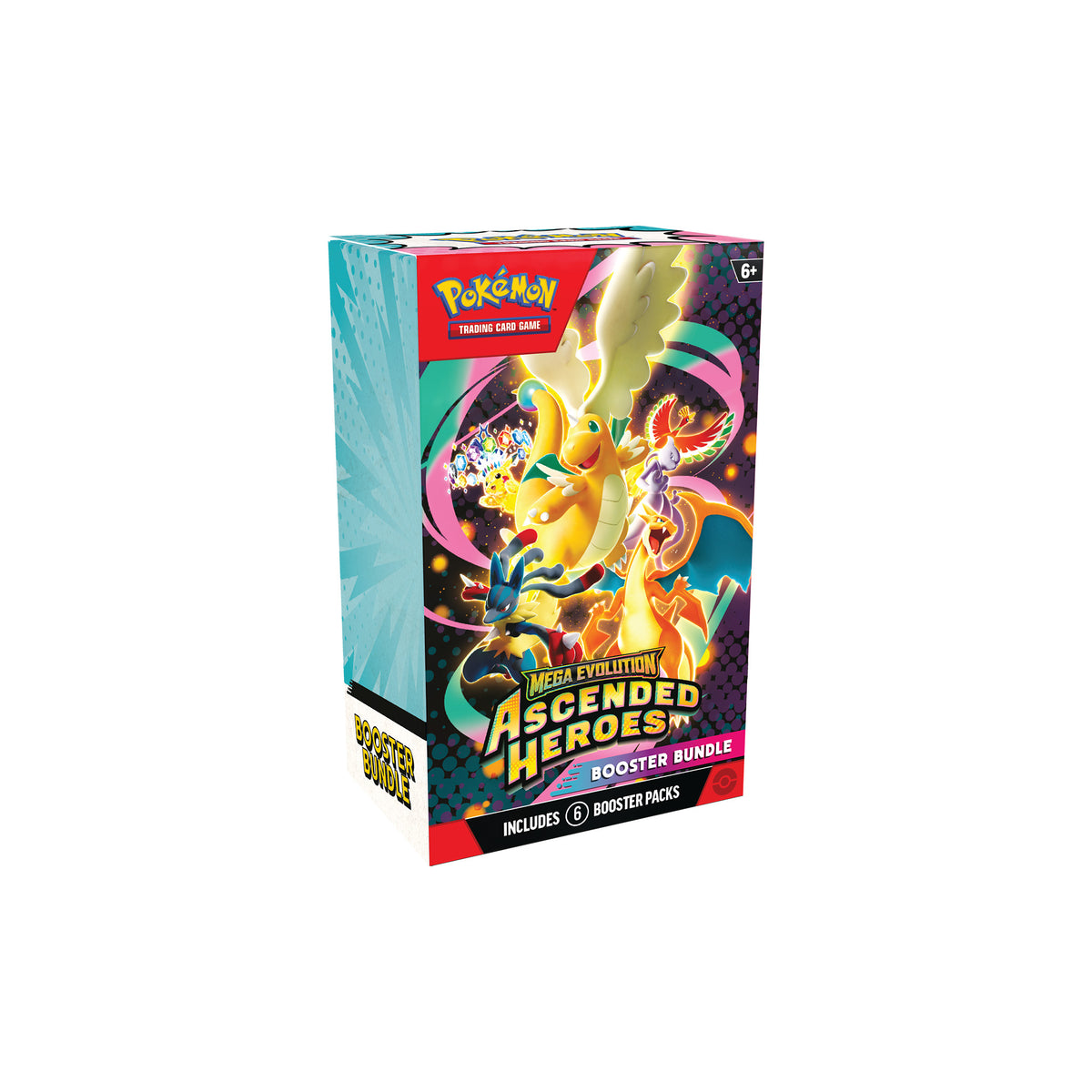 Pokémon TCG Mega Evolution Ascended Heroes Booster Bundle in Originalverpackung - Vorderseite