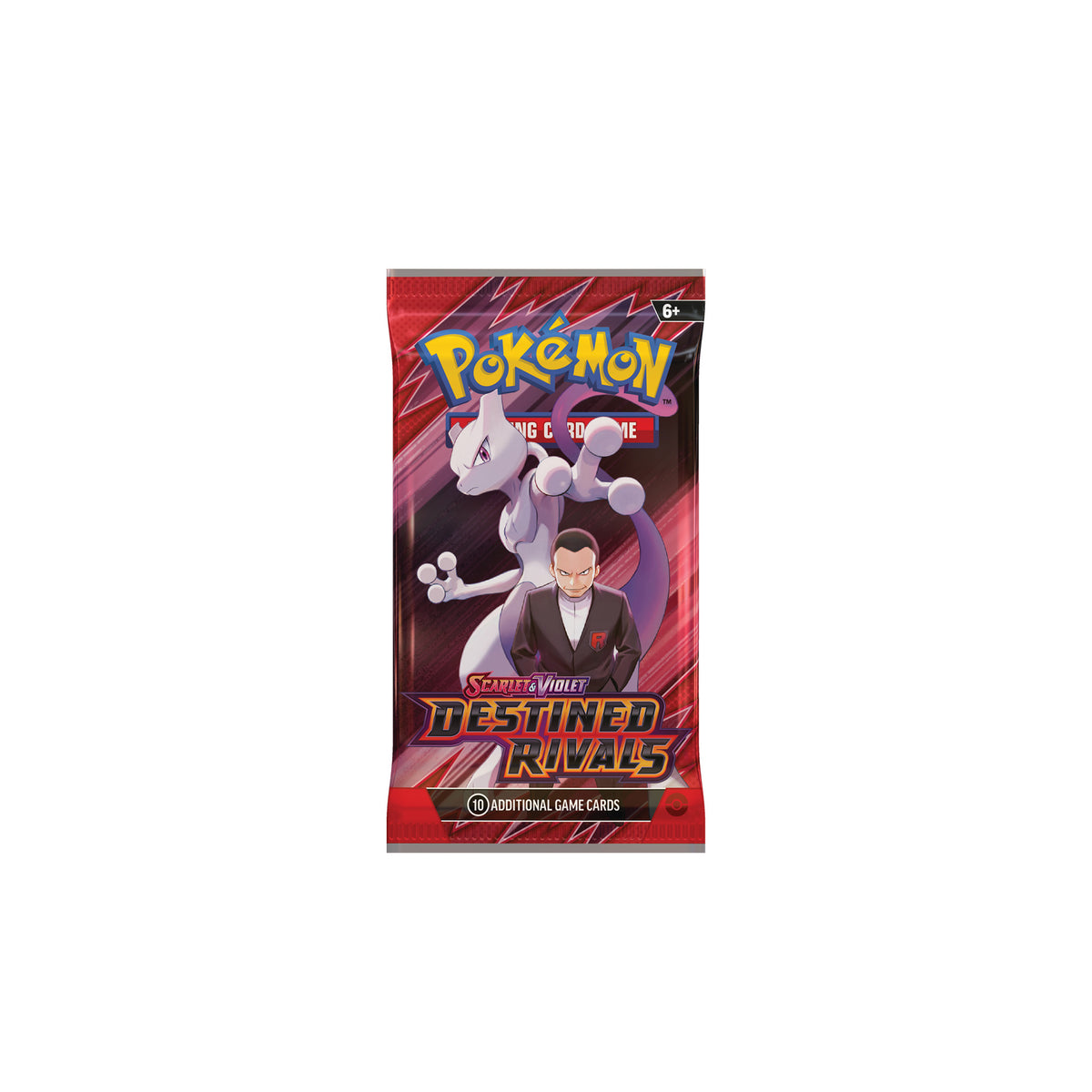 Pokémon TCG Destined Rivals Booster in Originalverpackung - Vorderseite