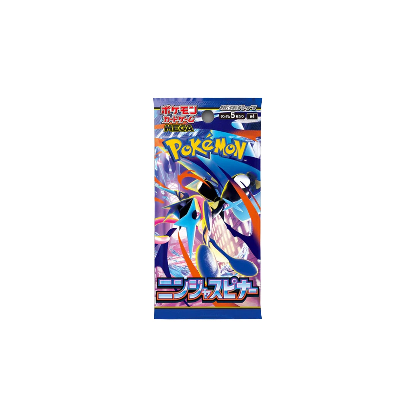 Pokémon Card Game Ninja Spinner Booster Pack - Vorderseite