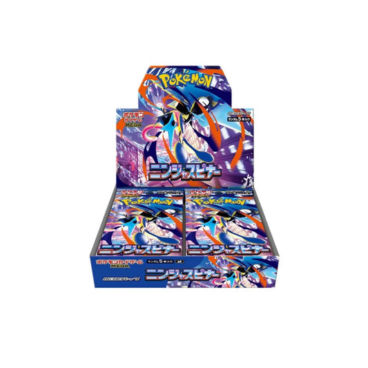 Pokémon TCG Ninja Spinner M4 Display in Originalverpackung - Vorderseite