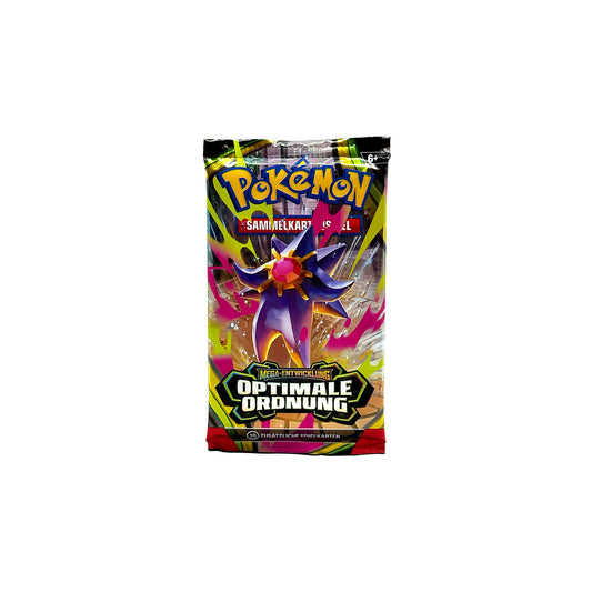 Pokémon Mega-Entwicklung Optimale Ordnung Booster für Pokémon Sammelkartenspiel - Vorderseite