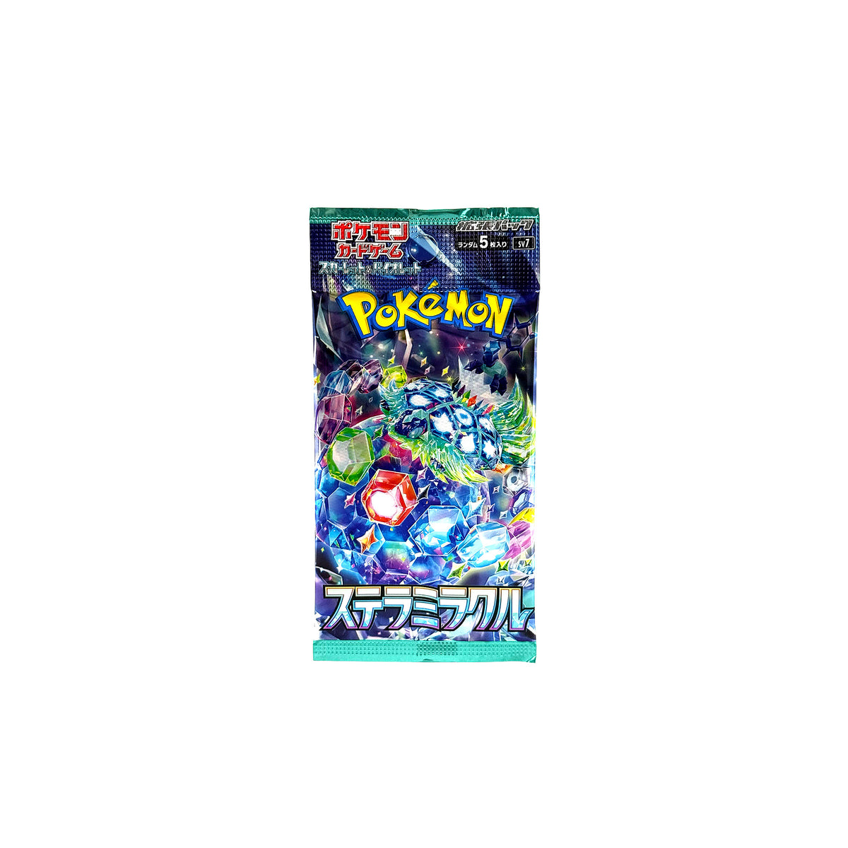 Pokémon Stellar Miracle SV7 Booster für Pokémon Sammelkartenspiel - Vorderseite