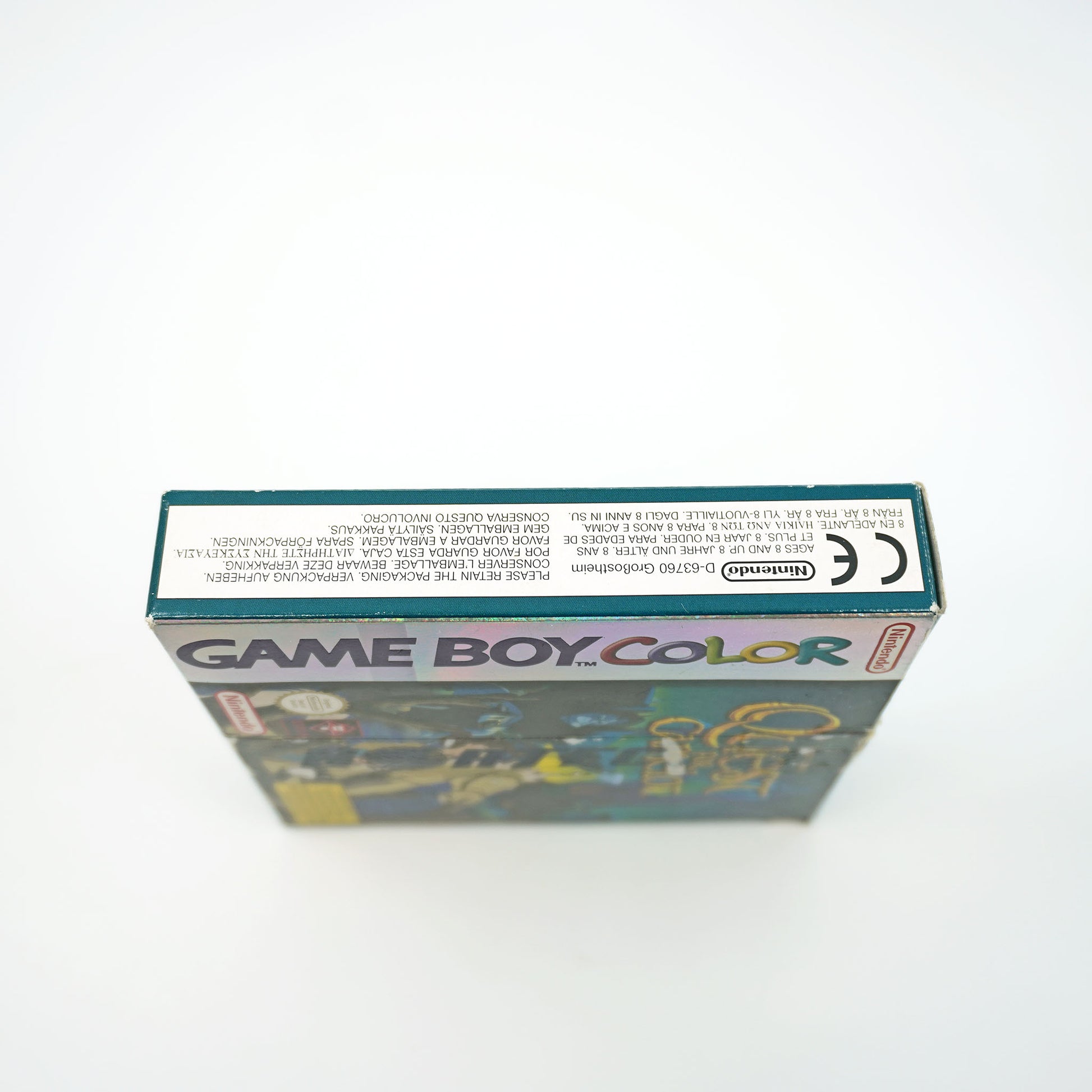 Originalverpackung - Seitenansicht links