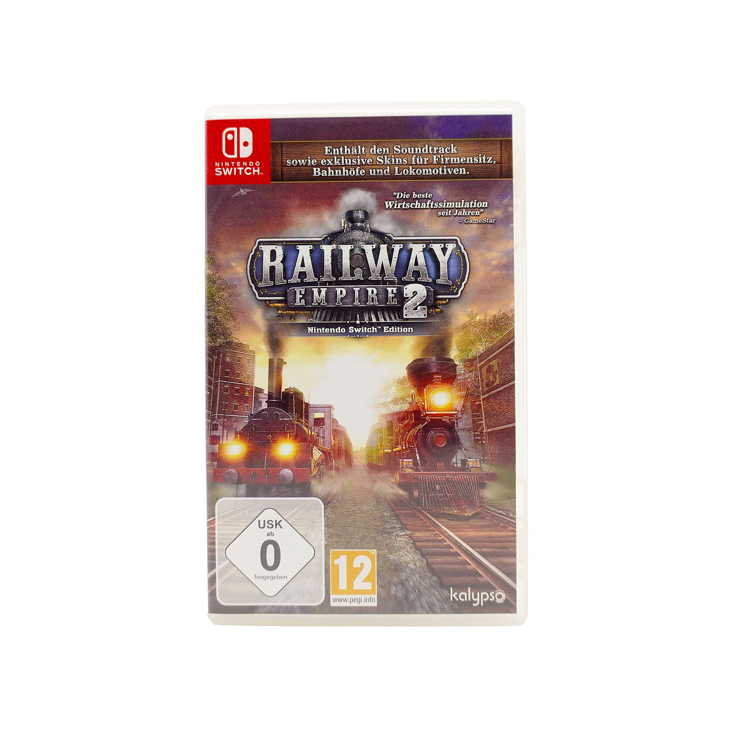 Railway Empire 2 Nintendo Switch Edition für Nintendo Switch in Originalverpackung - Vorderseite