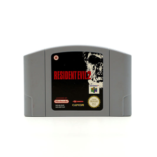 Resident Evil 2 Spiel für N64 gut - Vorderseite