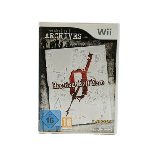 Resident Evil Zero Spiel für Wii - Vorderseite
