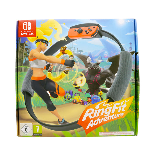 Ring Fit Adventure für Nintendo Switch in Originalverpackung (Big Box) – Vorderseite