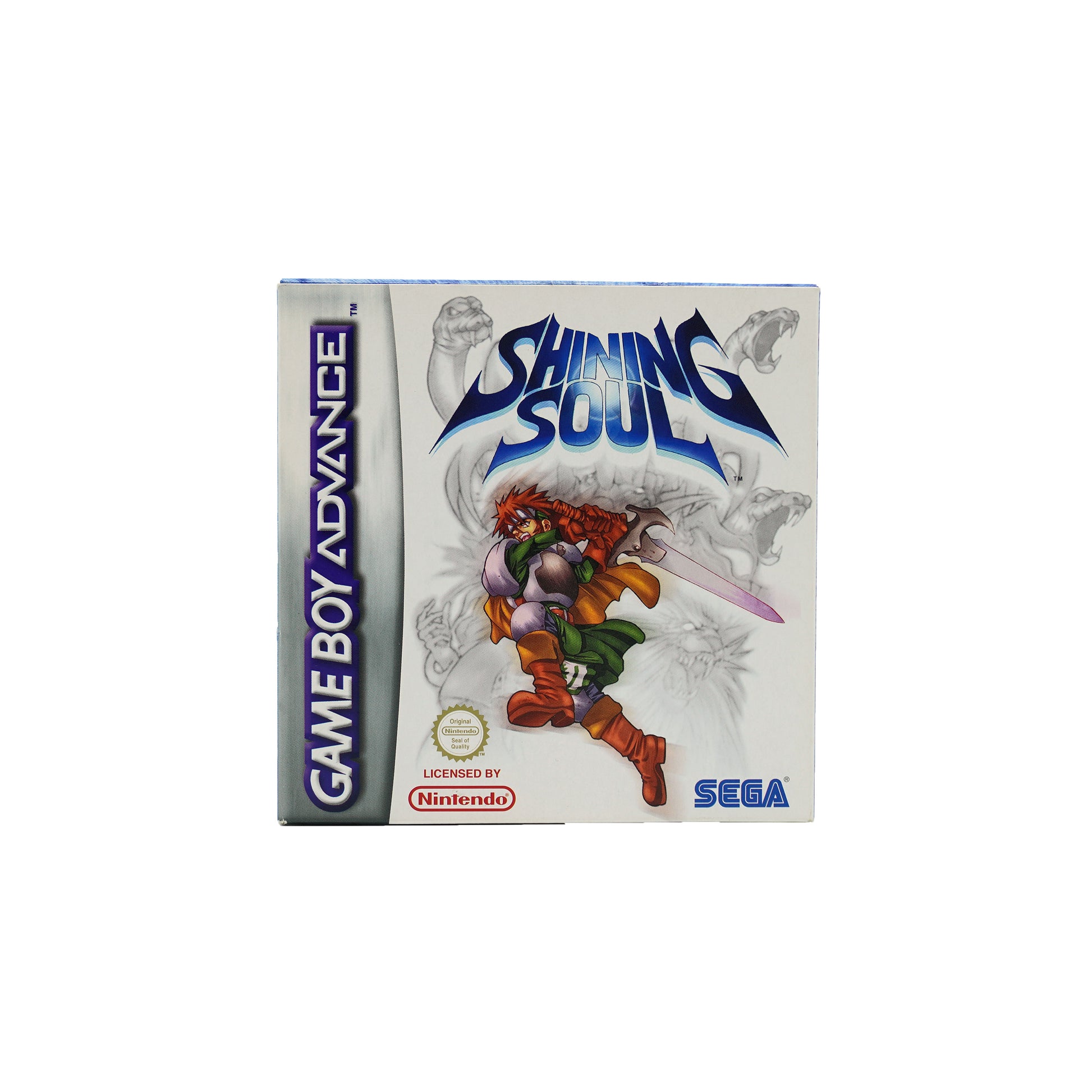 Shining Soul Spiel für Game Boy Advance in Originalverpackung - Vorderseite