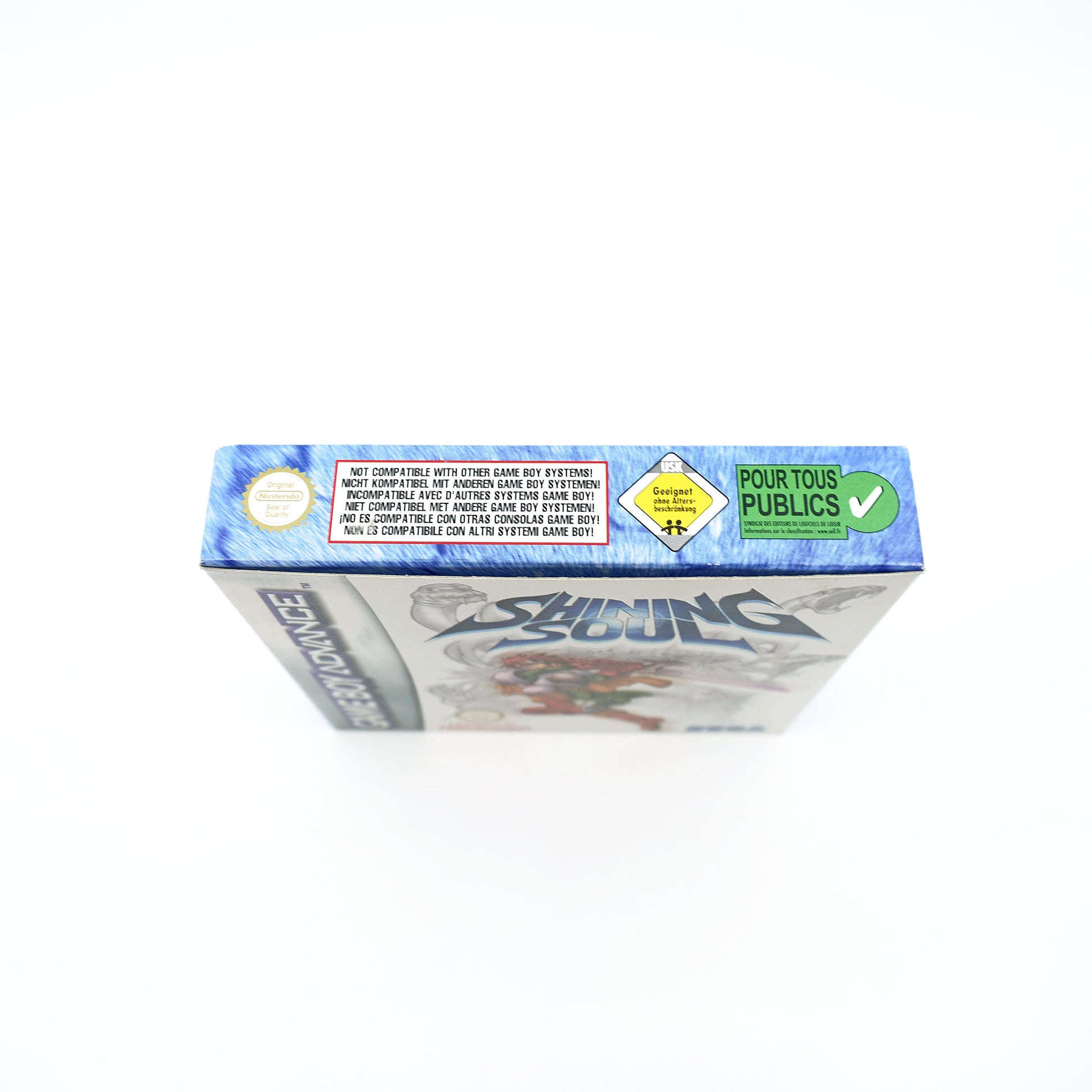 Originalverpackung - Oberseite