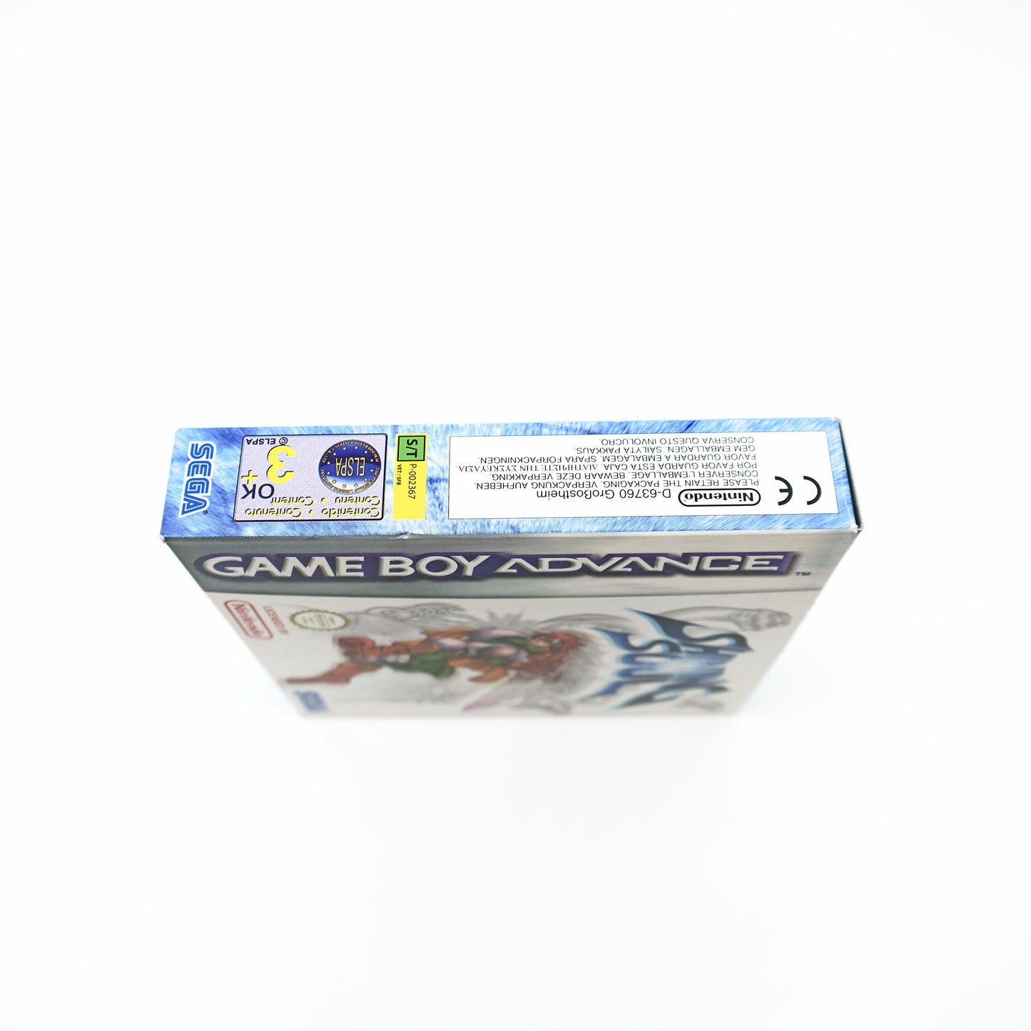 Originalverpackung - Seitenansicht links