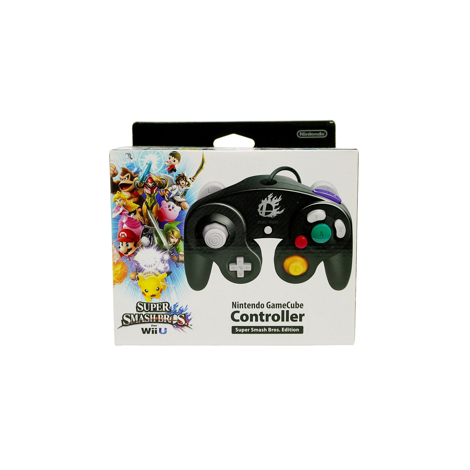 GameCube Controller als Super Smash Bros. Edition in Originalverpackung - Produktfoto Vorderseite