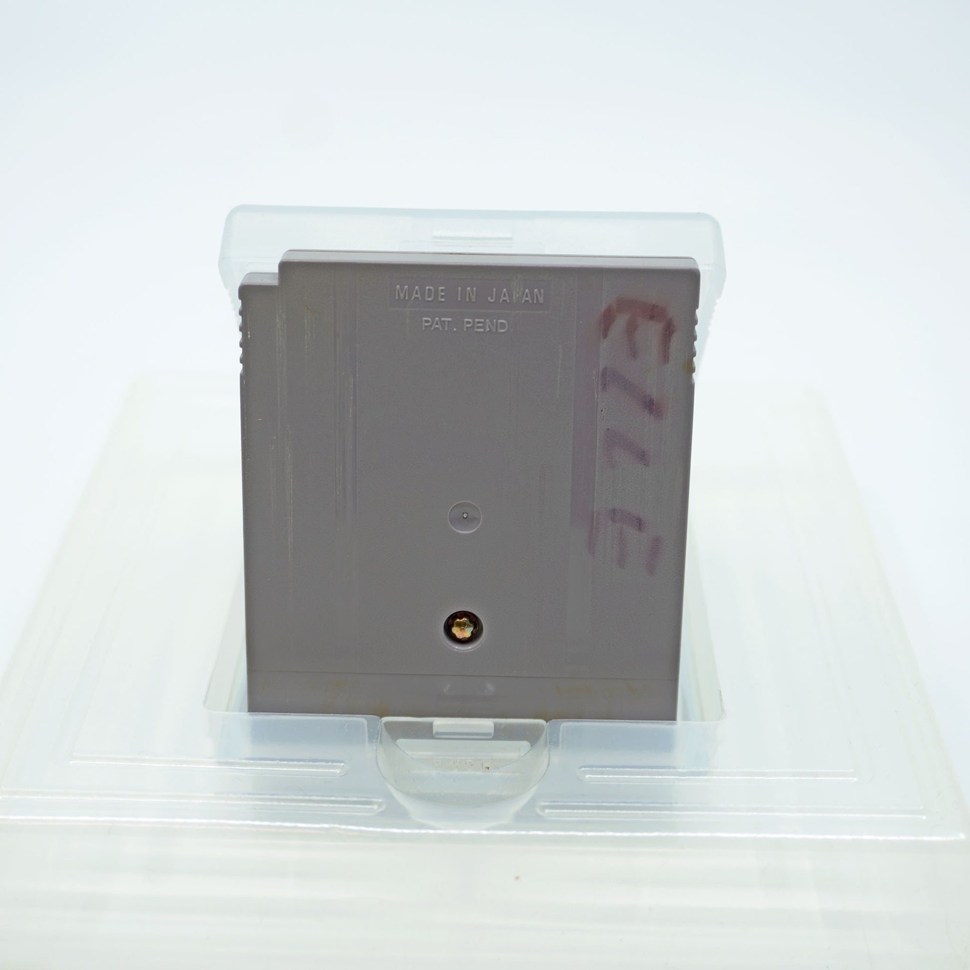Soccer Game Boy Cartridge - Rückseite