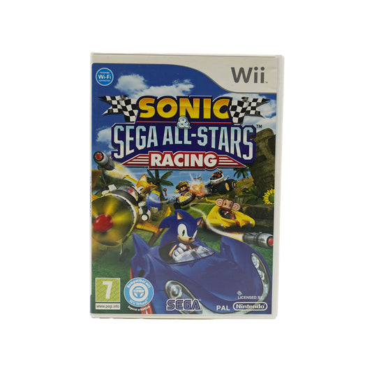 Sonic & Sega All-Stars Racing Spiel für Wii - Vorderseite